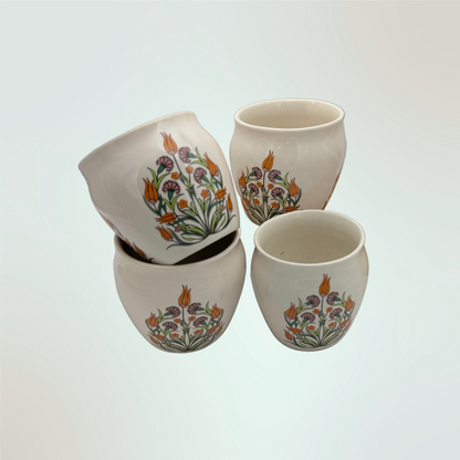 Handcrafted Chai Mug Gift Box | 2 or 4 Ceramic Kulhad Cups for Hot & Cold
